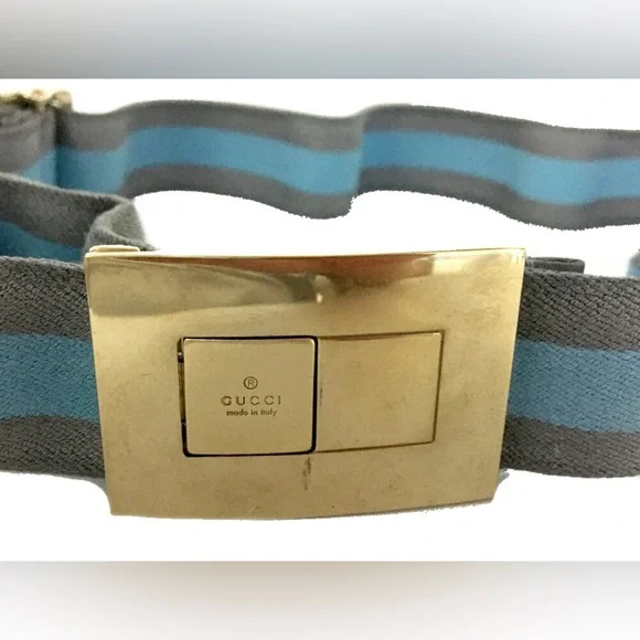 GUCCI 60cm Women's Elastic Belts Bicolor - Picture 2 of 7